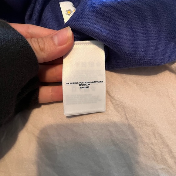 Land’s End Blue Cardigan Sweater - Picture 5 of 6